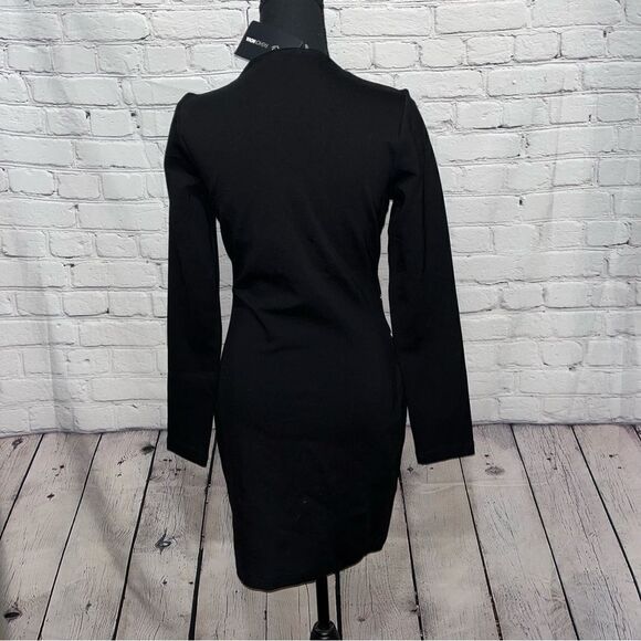 NWT Fashion Nova Zip Her Up Bodycon Dress Size Small - Picture 10 of 11